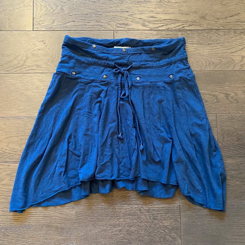 Nomads Hemp Wear Eminence Skirt - Storm Blue